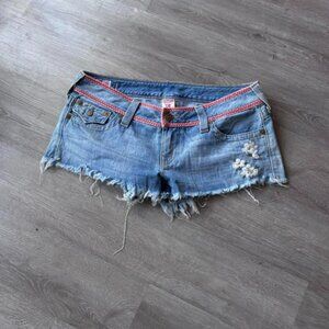 Women's Blue and Navy Skirt